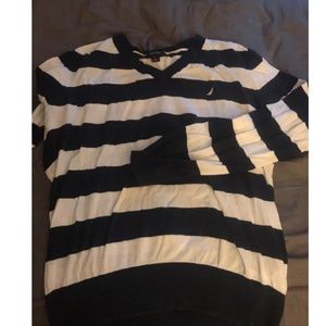 Long sleeve striped sweater